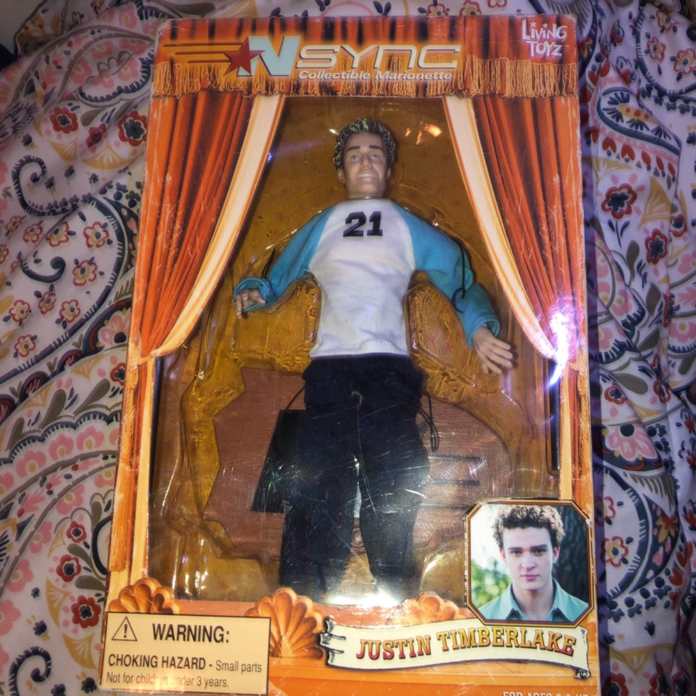 Justin Timberlake collectible marionette
